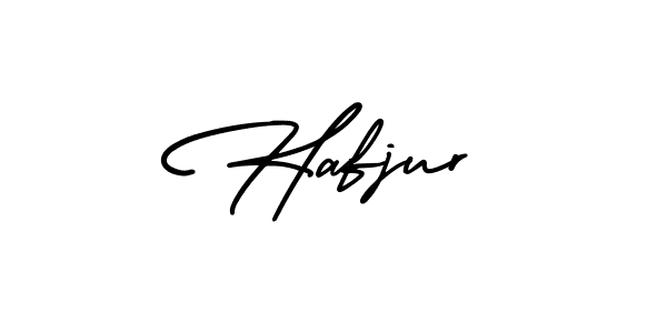 if you are searching for the best signature style for your name Hafjur. so please give up your signature search. here we have designed multiple signature styles  using AmerikaSignatureDemo-Regular. Hafjur signature style 3 images and pictures png