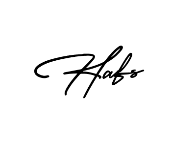 Make a beautiful signature design for name Hafs. With this signature (AmerikaSignatureDemo-Regular) style, you can create a handwritten signature for free. Hafs signature style 3 images and pictures png