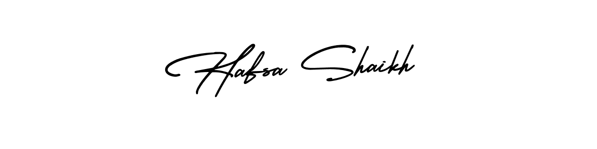 Best and Professional Signature Style for Hafsa Shaikh. AmerikaSignatureDemo-Regular Best Signature Style Collection. Hafsa Shaikh signature style 3 images and pictures png