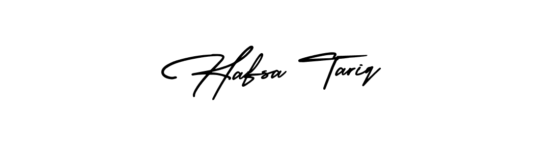 This is the best signature style for the Hafsa Tariq name. Also you like these signature font (AmerikaSignatureDemo-Regular). Mix name signature. Hafsa Tariq signature style 3 images and pictures png