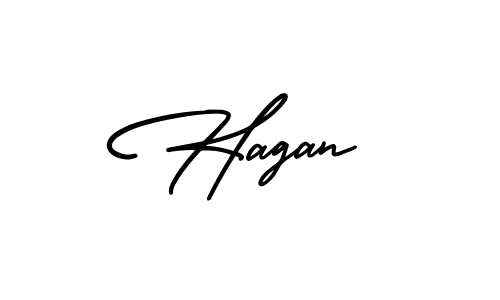 Create a beautiful signature design for name Hagan. With this signature (AmerikaSignatureDemo-Regular) fonts, you can make a handwritten signature for free. Hagan signature style 3 images and pictures png