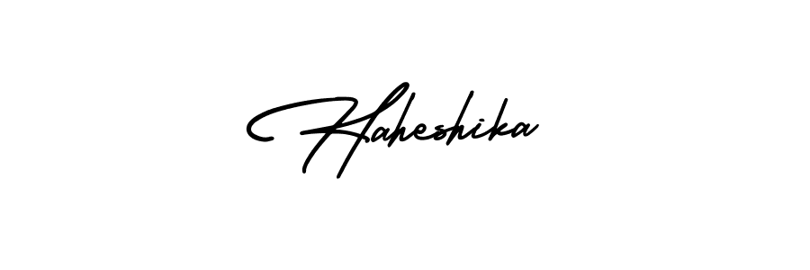 Best and Professional Signature Style for Haheshika. AmerikaSignatureDemo-Regular Best Signature Style Collection. Haheshika signature style 3 images and pictures png