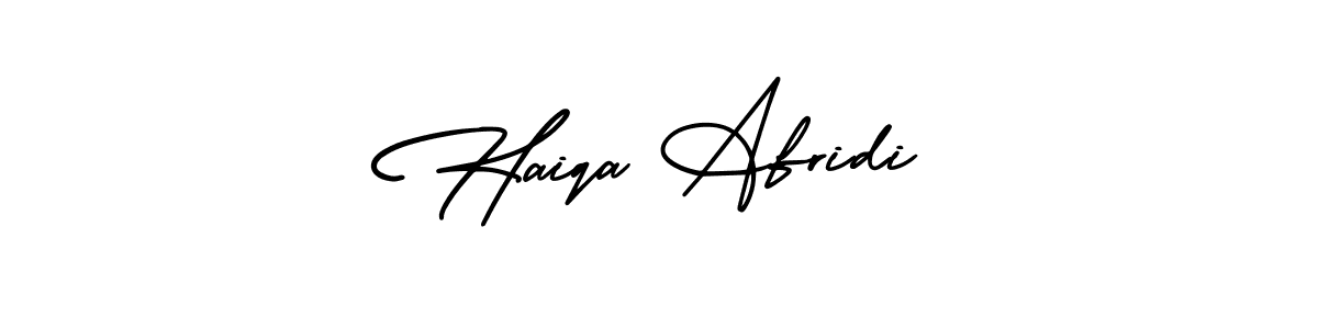 Similarly AmerikaSignatureDemo-Regular is the best handwritten signature design. Signature creator online .You can use it as an online autograph creator for name Haiqa Afridi. Haiqa Afridi signature style 3 images and pictures png