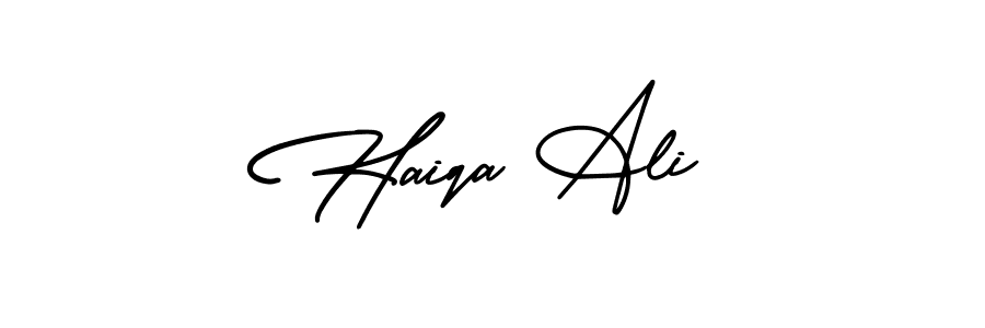 You can use this online signature creator to create a handwritten signature for the name Haiqa Ali. This is the best online autograph maker. Haiqa Ali signature style 3 images and pictures png