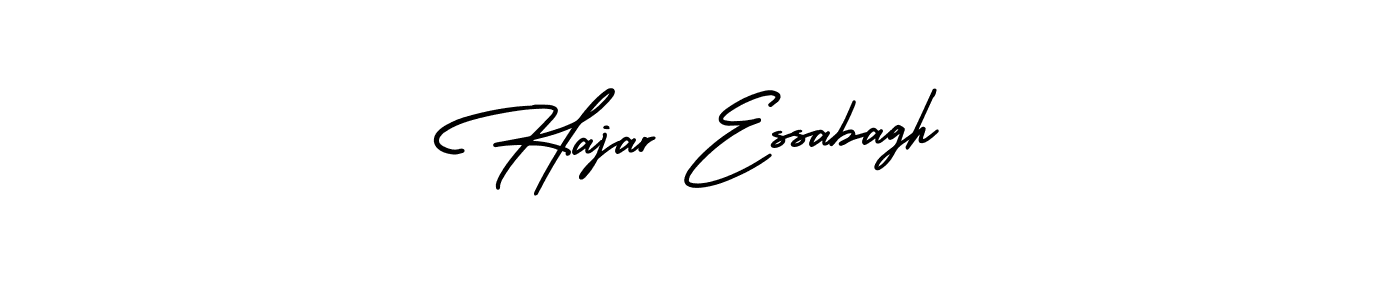 Once you've used our free online signature maker to create your best signature AmerikaSignatureDemo-Regular style, it's time to enjoy all of the benefits that Hajar Essabagh name signing documents. Hajar Essabagh signature style 3 images and pictures png