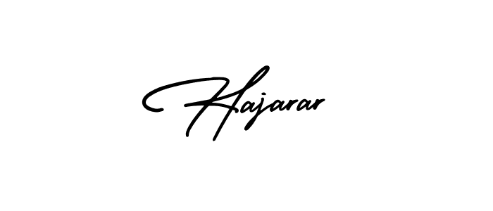 Create a beautiful signature design for name Hajarar. With this signature (AmerikaSignatureDemo-Regular) fonts, you can make a handwritten signature for free. Hajarar signature style 3 images and pictures png