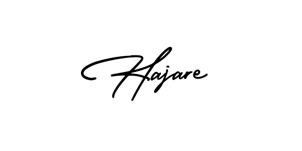 Similarly AmerikaSignatureDemo-Regular is the best handwritten signature design. Signature creator online .You can use it as an online autograph creator for name Hajare. Hajare signature style 3 images and pictures png