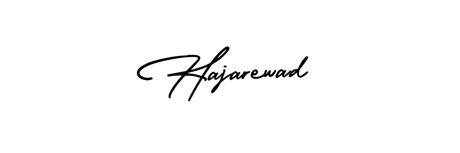 Also we have Hajarewad name is the best signature style. Create professional handwritten signature collection using AmerikaSignatureDemo-Regular autograph style. Hajarewad signature style 3 images and pictures png