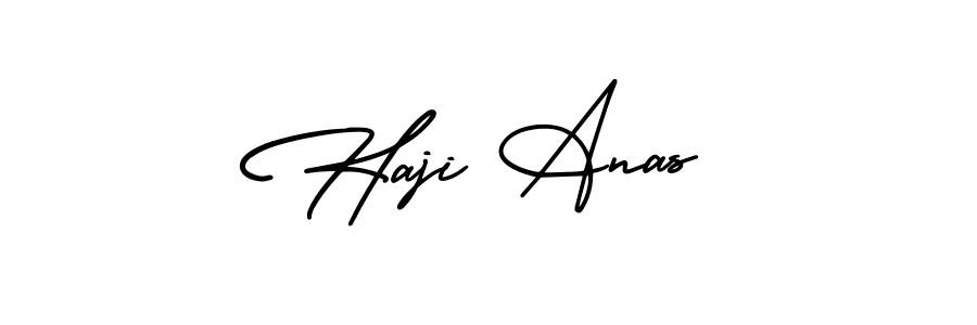 Also we have Haji Anas name is the best signature style. Create professional handwritten signature collection using AmerikaSignatureDemo-Regular autograph style. Haji Anas signature style 3 images and pictures png