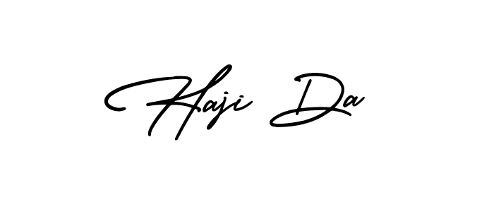 How to Draw Haji Da signature style? AmerikaSignatureDemo-Regular is a latest design signature styles for name Haji Da. Haji Da signature style 3 images and pictures png