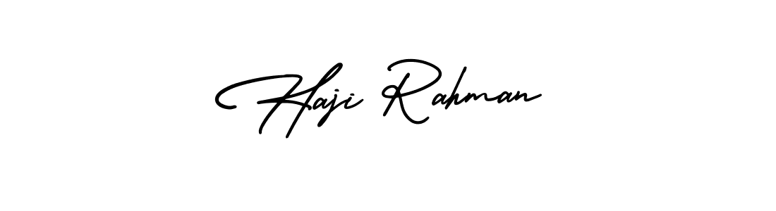 Best and Professional Signature Style for Haji Rahman. AmerikaSignatureDemo-Regular Best Signature Style Collection. Haji Rahman signature style 3 images and pictures png