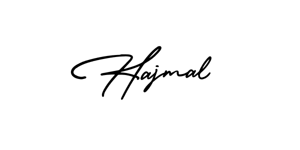 Make a beautiful signature design for name Hajmal. With this signature (AmerikaSignatureDemo-Regular) style, you can create a handwritten signature for free. Hajmal signature style 3 images and pictures png