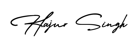Make a short Hajur Singh signature style. Manage your documents anywhere anytime using AmerikaSignatureDemo-Regular. Create and add eSignatures, submit forms, share and send files easily. Hajur Singh signature style 3 images and pictures png