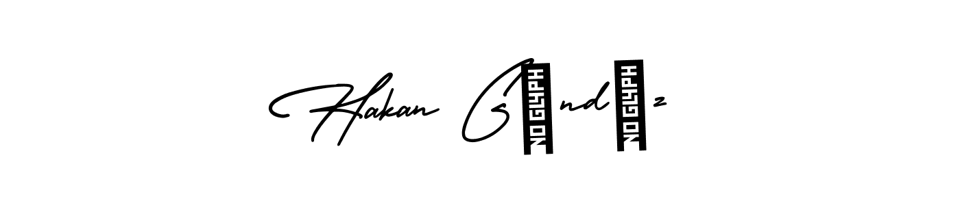 Create a beautiful signature design for name Hakan GÜndÜz. With this signature (AmerikaSignatureDemo-Regular) fonts, you can make a handwritten signature for free. Hakan GÜndÜz signature style 3 images and pictures png