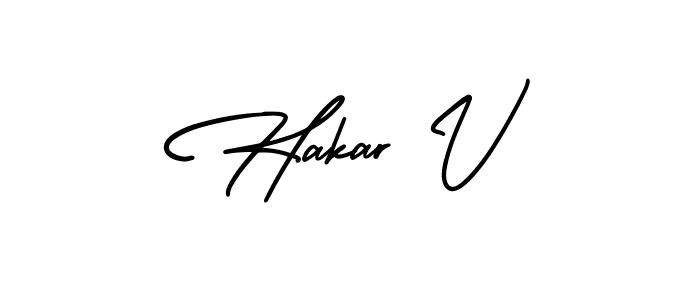 Similarly AmerikaSignatureDemo-Regular is the best handwritten signature design. Signature creator online .You can use it as an online autograph creator for name Hakar V. Hakar V signature style 3 images and pictures png