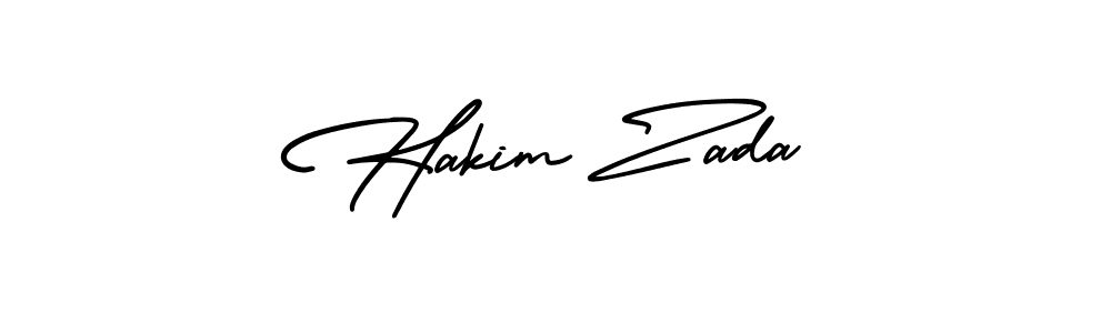 Also You can easily find your signature by using the search form. We will create Hakim Zada name handwritten signature images for you free of cost using AmerikaSignatureDemo-Regular sign style. Hakim Zada signature style 3 images and pictures png