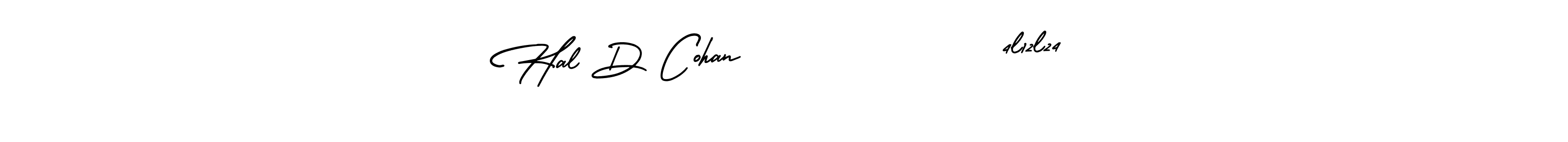 Make a beautiful signature design for name Hal D Cohan               4l12l24. Use this online signature maker to create a handwritten signature for free. Hal D Cohan               4l12l24 signature style 3 images and pictures png