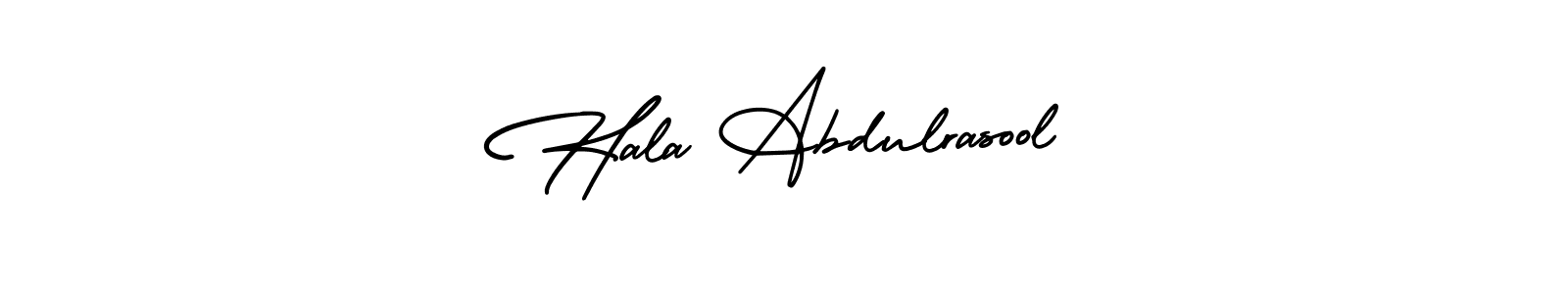 Create a beautiful signature design for name Hala Abdulrasool. With this signature (AmerikaSignatureDemo-Regular) fonts, you can make a handwritten signature for free. Hala Abdulrasool signature style 3 images and pictures png