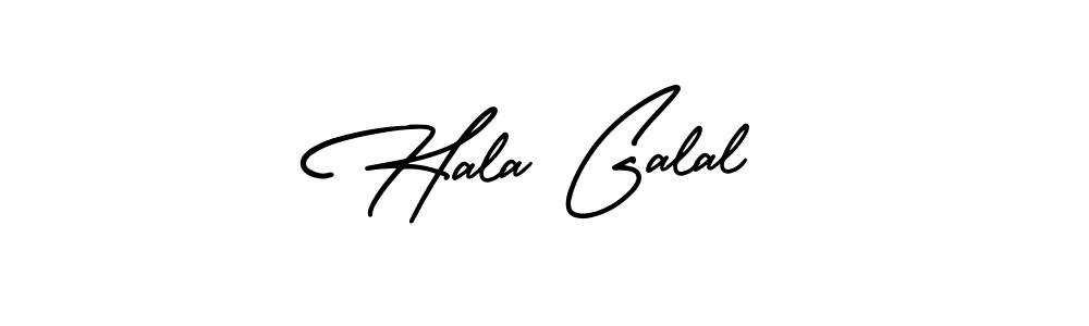 Best and Professional Signature Style for Hala Galal. AmerikaSignatureDemo-Regular Best Signature Style Collection. Hala Galal signature style 3 images and pictures png