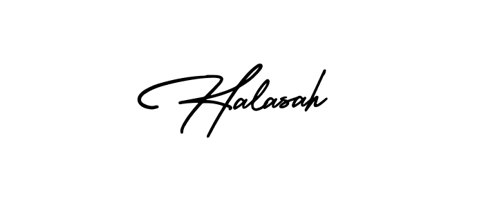 AmerikaSignatureDemo-Regular is a professional signature style that is perfect for those who want to add a touch of class to their signature. It is also a great choice for those who want to make their signature more unique. Get Halasah name to fancy signature for free. Halasah signature style 3 images and pictures png