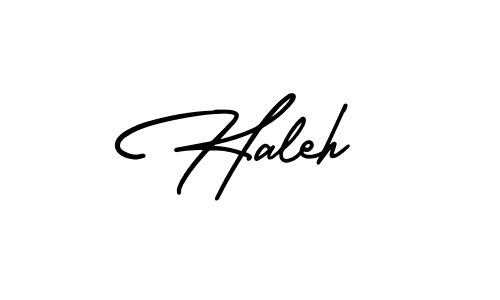 Best and Professional Signature Style for Haleh. AmerikaSignatureDemo-Regular Best Signature Style Collection. Haleh signature style 3 images and pictures png