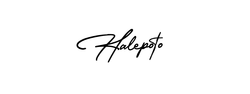 Also You can easily find your signature by using the search form. We will create Halepoto name handwritten signature images for you free of cost using AmerikaSignatureDemo-Regular sign style. Halepoto signature style 3 images and pictures png