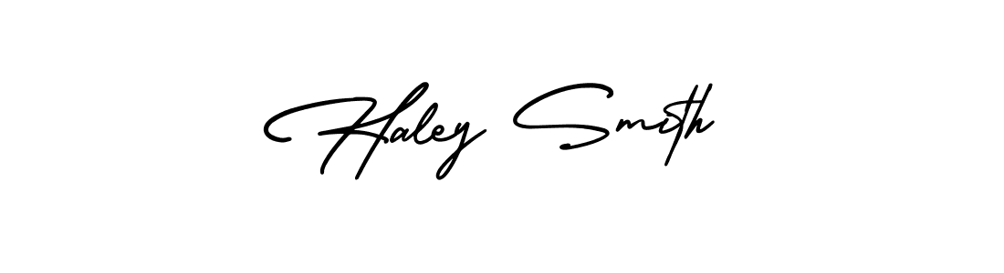 Make a beautiful signature design for name Haley Smith. Use this online signature maker to create a handwritten signature for free. Haley Smith signature style 3 images and pictures png
