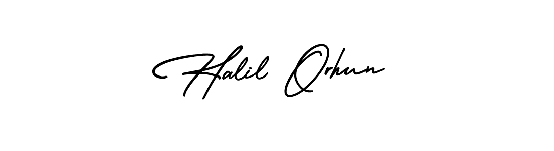 Similarly AmerikaSignatureDemo-Regular is the best handwritten signature design. Signature creator online .You can use it as an online autograph creator for name Halil Orhun. Halil Orhun signature style 3 images and pictures png