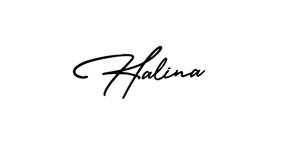 Also You can easily find your signature by using the search form. We will create Halina name handwritten signature images for you free of cost using AmerikaSignatureDemo-Regular sign style. Halina signature style 3 images and pictures png