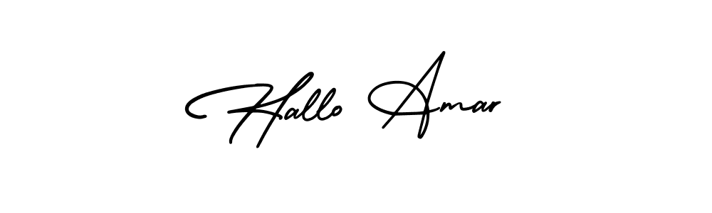 Best and Professional Signature Style for Hallo Amar. AmerikaSignatureDemo-Regular Best Signature Style Collection. Hallo Amar signature style 3 images and pictures png