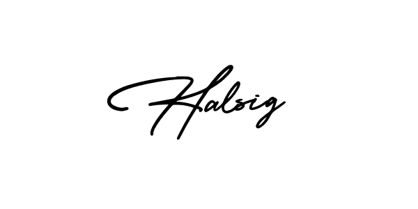 Make a beautiful signature design for name Halsig. Use this online signature maker to create a handwritten signature for free. Halsig signature style 3 images and pictures png