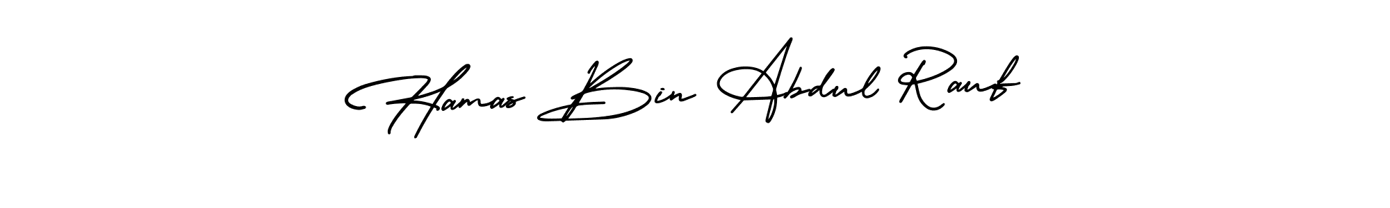 Make a short Hamas Bin Abdul Rauf signature style. Manage your documents anywhere anytime using AmerikaSignatureDemo-Regular. Create and add eSignatures, submit forms, share and send files easily. Hamas Bin Abdul Rauf signature style 3 images and pictures png