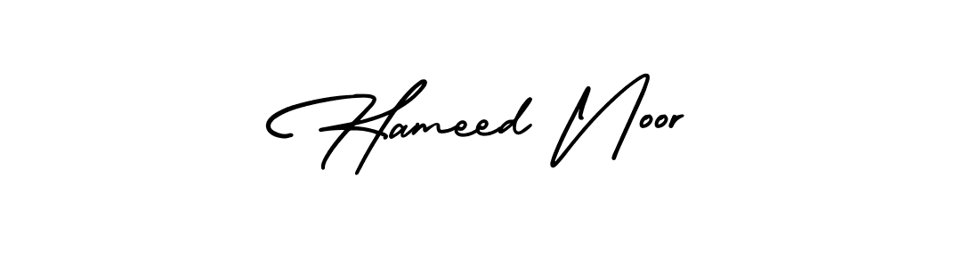 if you are searching for the best signature style for your name Hameed Noor. so please give up your signature search. here we have designed multiple signature styles  using AmerikaSignatureDemo-Regular. Hameed Noor signature style 3 images and pictures png