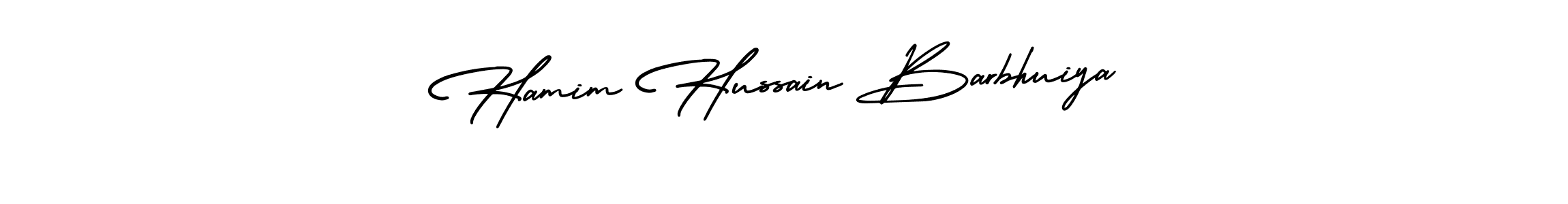 Also You can easily find your signature by using the search form. We will create Hamim Hussain Barbhuiya name handwritten signature images for you free of cost using AmerikaSignatureDemo-Regular sign style. Hamim Hussain Barbhuiya signature style 3 images and pictures png