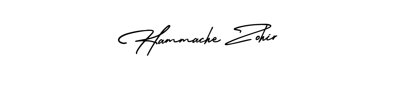Once you've used our free online signature maker to create your best signature AmerikaSignatureDemo-Regular style, it's time to enjoy all of the benefits that Hammache Zohir name signing documents. Hammache Zohir signature style 3 images and pictures png