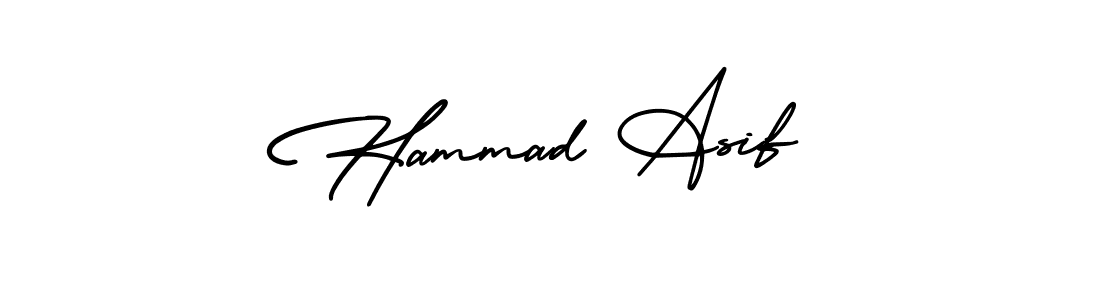 Best and Professional Signature Style for Hammad Asif. AmerikaSignatureDemo-Regular Best Signature Style Collection. Hammad Asif signature style 3 images and pictures png