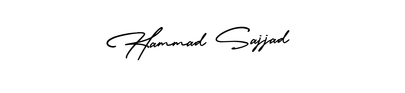 Best and Professional Signature Style for Hammad Sajjad. AmerikaSignatureDemo-Regular Best Signature Style Collection. Hammad Sajjad signature style 3 images and pictures png