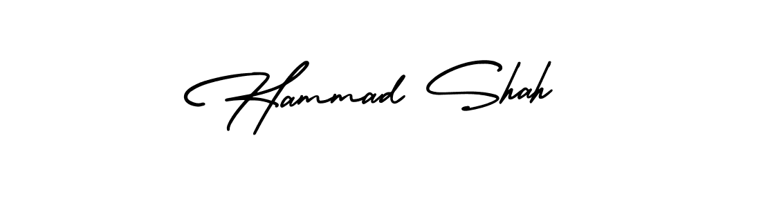 Make a beautiful signature design for name Hammad Shah. Use this online signature maker to create a handwritten signature for free. Hammad Shah signature style 3 images and pictures png