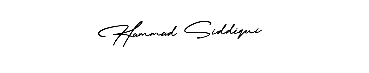 if you are searching for the best signature style for your name Hammad Siddiqui. so please give up your signature search. here we have designed multiple signature styles  using AmerikaSignatureDemo-Regular. Hammad Siddiqui signature style 3 images and pictures png