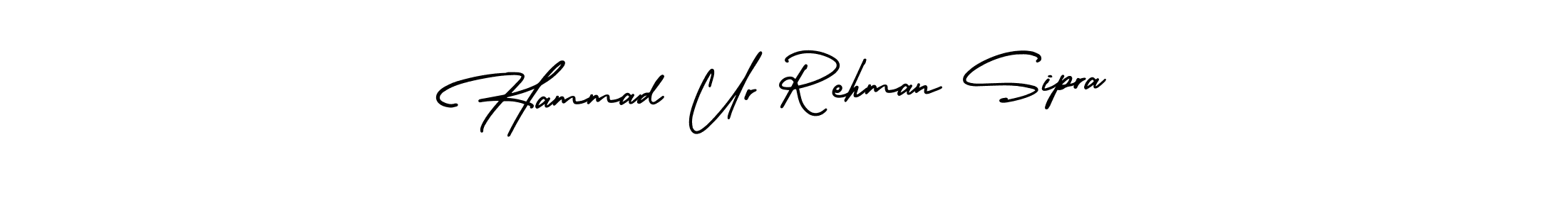 This is the best signature style for the Hammad Ur Rehman Sipra name. Also you like these signature font (AmerikaSignatureDemo-Regular). Mix name signature. Hammad Ur Rehman Sipra signature style 3 images and pictures png