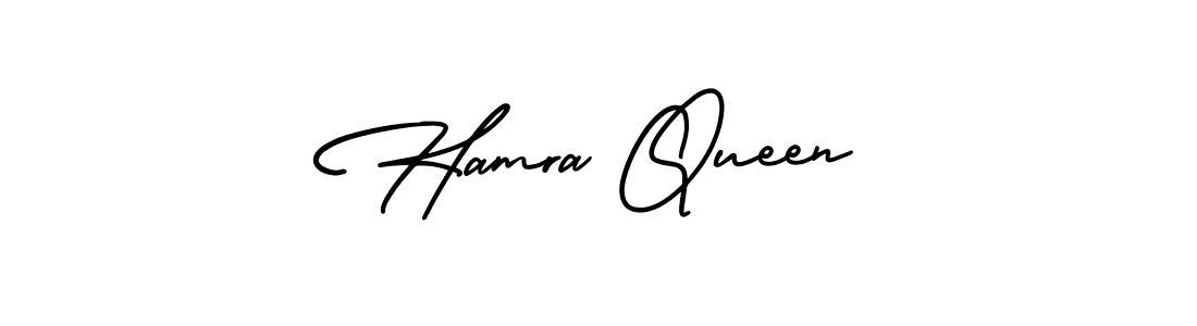 How to Draw Hamra Queen signature style? AmerikaSignatureDemo-Regular is a latest design signature styles for name Hamra Queen. Hamra Queen signature style 3 images and pictures png