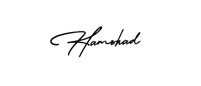 You can use this online signature creator to create a handwritten signature for the name Hamshad. This is the best online autograph maker. Hamshad signature style 3 images and pictures png