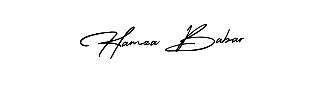 Make a short Hamza Babar signature style. Manage your documents anywhere anytime using AmerikaSignatureDemo-Regular. Create and add eSignatures, submit forms, share and send files easily. Hamza Babar signature style 3 images and pictures png