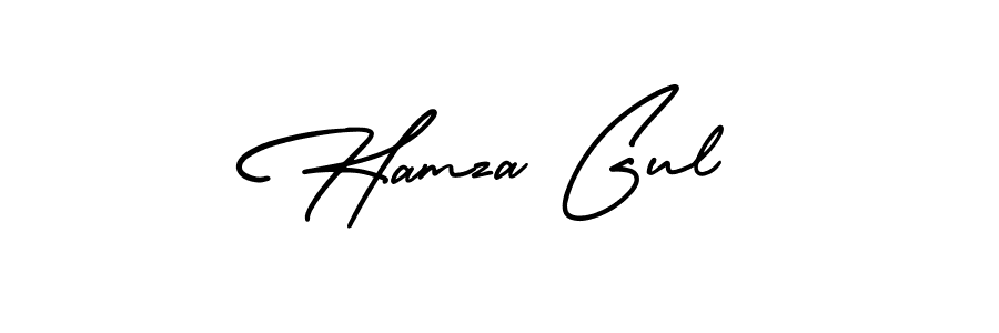 AmerikaSignatureDemo-Regular is a professional signature style that is perfect for those who want to add a touch of class to their signature. It is also a great choice for those who want to make their signature more unique. Get Hamza Gul name to fancy signature for free. Hamza Gul signature style 3 images and pictures png