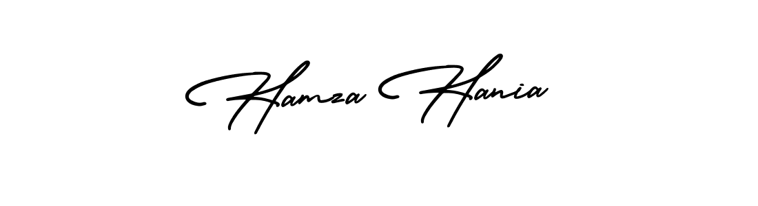 Make a beautiful signature design for name Hamza Hania. Use this online signature maker to create a handwritten signature for free. Hamza Hania signature style 3 images and pictures png