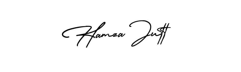 AmerikaSignatureDemo-Regular is a professional signature style that is perfect for those who want to add a touch of class to their signature. It is also a great choice for those who want to make their signature more unique. Get Hamza Jutt name to fancy signature for free. Hamza Jutt signature style 3 images and pictures png