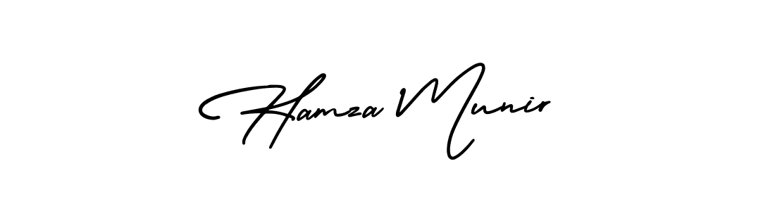 How to make Hamza Munir signature? AmerikaSignatureDemo-Regular is a professional autograph style. Create handwritten signature for Hamza Munir name. Hamza Munir signature style 3 images and pictures png