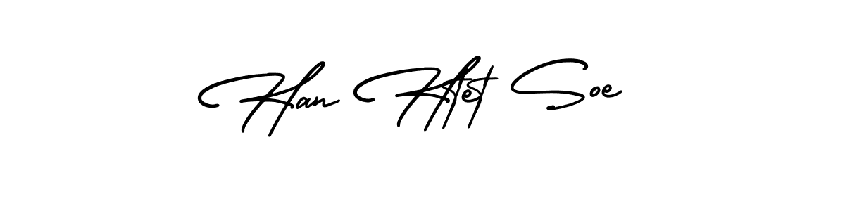 AmerikaSignatureDemo-Regular is a professional signature style that is perfect for those who want to add a touch of class to their signature. It is also a great choice for those who want to make their signature more unique. Get Han Htet Soe name to fancy signature for free. Han Htet Soe signature style 3 images and pictures png