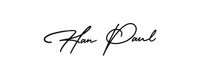 Best and Professional Signature Style for Han Paul. AmerikaSignatureDemo-Regular Best Signature Style Collection. Han Paul signature style 3 images and pictures png