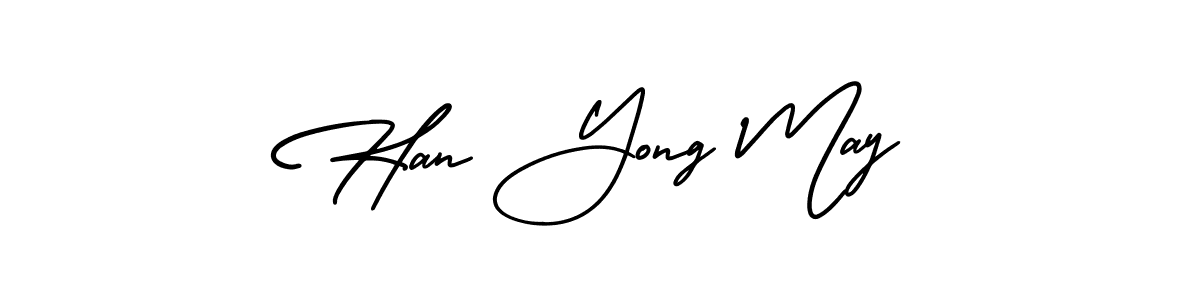 Make a short Han Yong May signature style. Manage your documents anywhere anytime using AmerikaSignatureDemo-Regular. Create and add eSignatures, submit forms, share and send files easily. Han Yong May signature style 3 images and pictures png